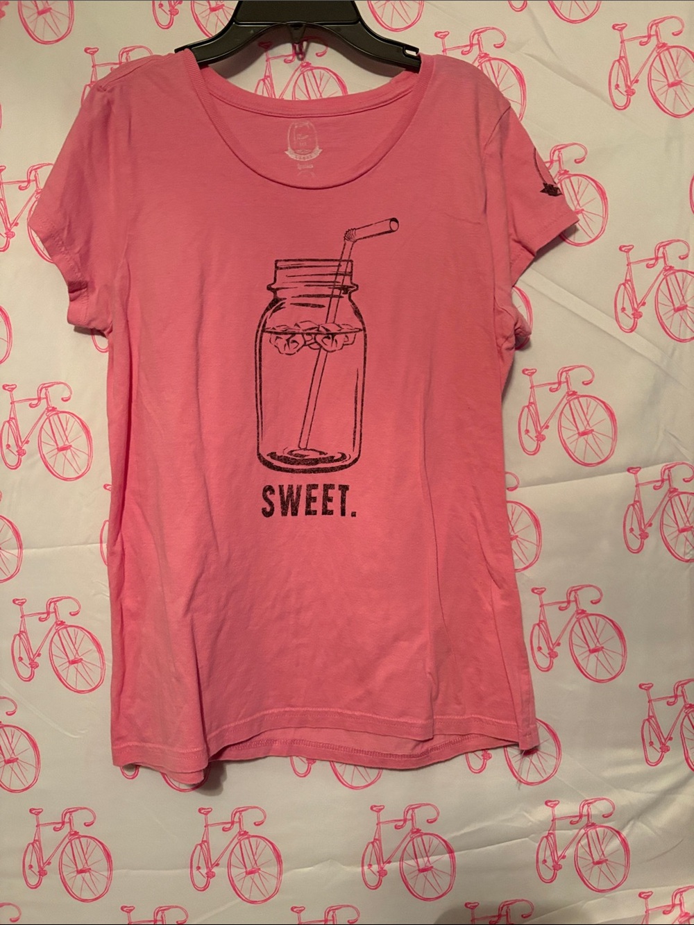 Pink 'Sweet.' Tea Tee